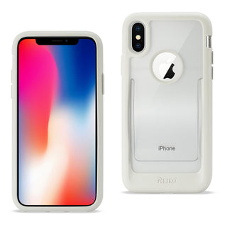 Case Designed For iPhone X / iPhone XS Belt Clip Polymer In Clear White