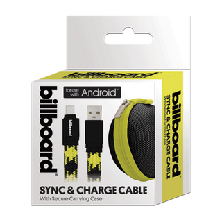 6' USB-C To USB-A Sync & Charge Cable Yellow