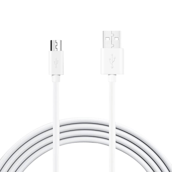 3.3 Ft PVC Material Micro USB 2.0 Data Cable In White And Simple Packaging