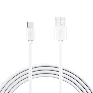 3.3 Ft PVC Material Type C USB 2.0 Data Cable In White And Simple Packaging