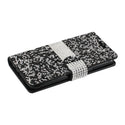 Case Designed For Samsung Galaxy S8 / Sm Diamond Rhinestone Wallet In Black