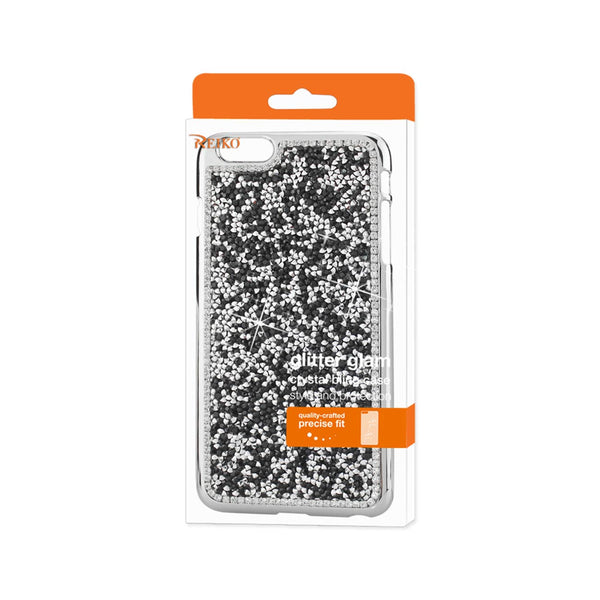 Case Designed For iPhone 6S Plus Jewelry Bling Rhinestone In Black