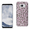 Case Designed For Samsung Galaxy S8 / Sm Shine Glitter Shimmer Leopard Hybrid In Pink