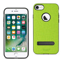 Case Designed For iPhone 7 / 8 / SE2 Denim Texture TPU Protector Cover In Green
