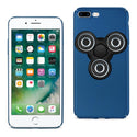 Case Designed For iPhone 8 Plus / 7 Plus With Fidget Spinner Clip On In Navy