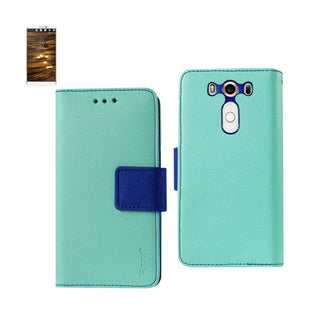 Case Designed For LG V10 3-In-1 Wallet In Green