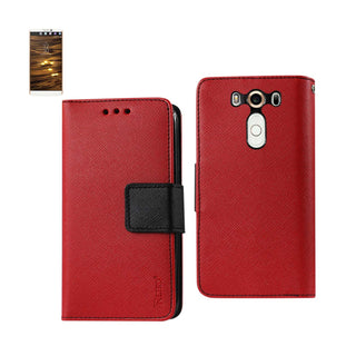 Case Designed For LG V10 3-In-1 Wallet In Red