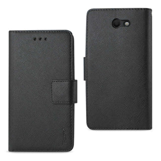 Case Designed For Samsung Galaxy J7 V (2017) 3-In-1 Wallet In Black