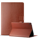 Case Designed For Leather Folio Cover Protective For 10.2" iPad 8 2020 Or iPad 7 2019 In Brown