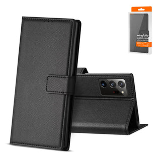 Case Designed For Slim Stand With Card Holder Slots Samsung Galaxy Note 20 Ultra In Black