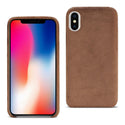 Case Designed For iPhone X / iPhone XS Fuzzy Fur Soft TPU In Brown
