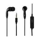 In-Ear Headphones With Mic In Black