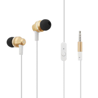 Intelligent Control Surround Sound Heavy Bass Headphones In Gold