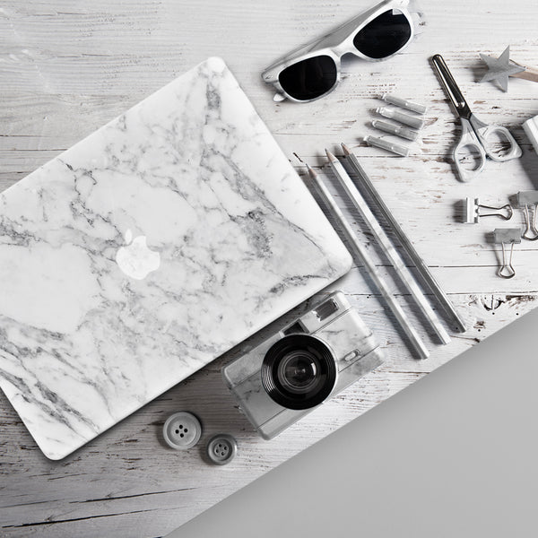 Superior Ibenzer Neon Party Macbook Pro 13 A1706& A1708 White Marble Case Newest 2016-2018 Release
