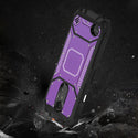 Case Designed For LG Aristo 3 Metallic Front Cover In Purple