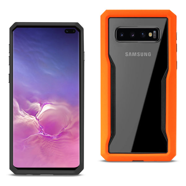 Case Designed For Samsung Galaxy S10 Plus Protective Cover In Orange
