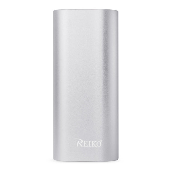 2A5V 4800Mah Universal Power Bank With Micro Cable In Silver