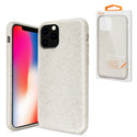 Case Designed For Apple iPhone 11 Pro Wheat Bran Material Silicone Phone In White