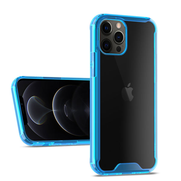 Case Designed For iPhone 12 Pro Max Bumper In Blue