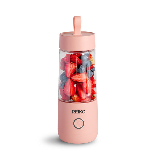 350Ml Portable Blender With USB Rechargeable Batteries In Pink