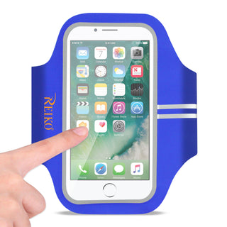 Case Designed For Running Sports Armband For iPhone 7 / 6 / 6S Or 5 Inches Device In Blue (5X5 Inches)
