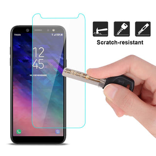 Screen Protector Designed For Samsung Galaxy A6 Lite Tempered Glass In Clear