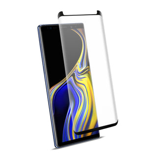 Screen Protector Designed For Samsung Galaxy Note 9 3D Curved Full Coverage Tempered Glass In Black