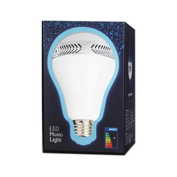 Universal Light Bulb Bluetooth Spectrum Led Light Speaker In White