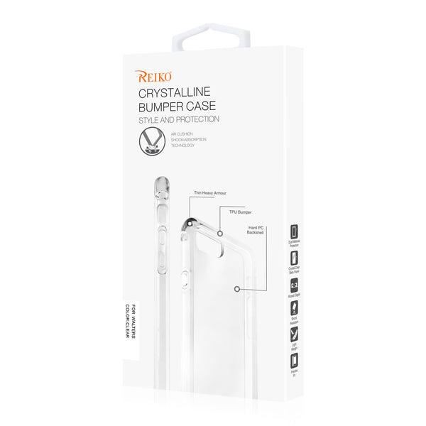 Case Designed For Alcatel Walters Clear Bumper With Air Cushion Protection In Clear