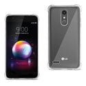Case Designed For LG K30 Clear Bumper With Air Cushion Protection In Clear