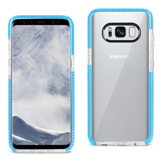 Case Designed For Samsung Galaxy S8 / Sm Soft Transparent TPU In Clear Blue