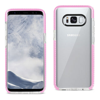 Case Designed For Samsung Galaxy S8 / Sm Soft Transparent TPU In Clear Pink