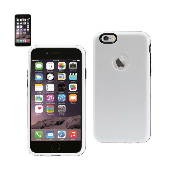 Case Designed For iPhone 6 Plus Slim Armor Candy Shield In White