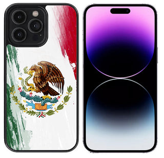 Case For iPhone 15 Pro (6.1") High Resolution Custom Design Print - Cool Mexican Flag