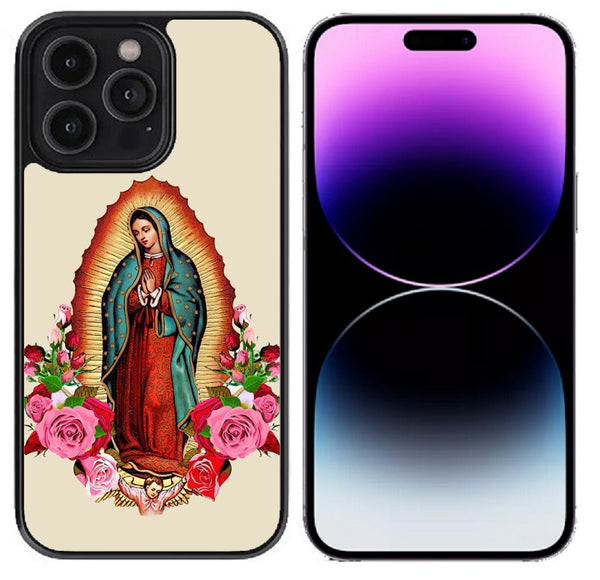 Case For iPhone 14 Plus (6.7"), iPhone 15 Plus (6.7") High Resolution Custom Design Print - Guadalupe 01