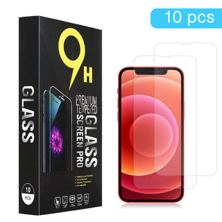 Tempered Glass Screen Protector for Apple iPhone 14 (6.1") / Apple iPhone 13 (6.1") / Apple iPhone 13 Pro (6.1") - 10 Pack