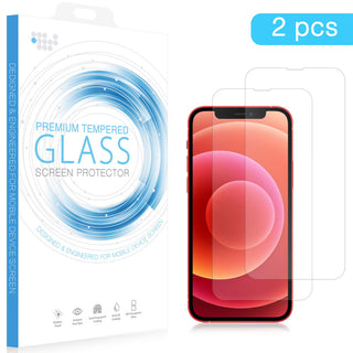 (2-Pack) Tempered Glass Screen Protector for Apple iPhone 14 (6.1") / Apple iPhone 13 (6.1") / Apple iPhone 13 Pro (6.1")
