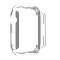 Case for Apple Watch Series 7 45mm Tempered Glass Shockproof Full Cover - Silver