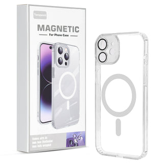 Case For iPhone 12 (6.1") The Everyday Compatible with Magsafe Protective Transparent With Precise Camera Lens Cover Protection And Full Retail Ready Packaging - Clear Transparent