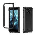 Case for Boost Schok Volt SV55 with Temper Glass Screen Protector Full-Body Rugged Protection - Black