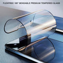 Flexfree 180 Degree Bendable Premium Tempered Glass for Apple iPhone 14 Pro (6.1") - 10 Pack