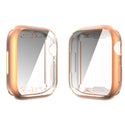 Case for Apple Watch Series 7 Full Soft Slim 41mm Cover Frame Protective TPU Soft - Rose Gold