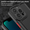 Apple iPhone 14 Pro Max Case Rugged Drop-Proof with Clip-On Holster & Camera Opening - Black