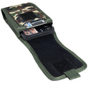 Luxmo Extra Large Otx Size 7 Inch 7 x 4 x 0.75 Vertical Universal Nylon Pouch With Card Slot - Camo