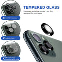 Camera Lens Protector Anti Scratch HD Tempered Glass Camera Screen Protector for Apple iPhone 13 Pro / 13 Pro Max - Black
