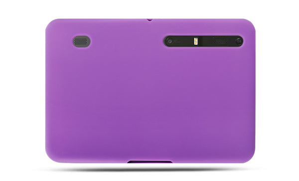 Motorola Xoom Case Rugged Drop-proof TPU Skin - Purple