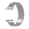 Stainless Steel Mesh Milanese Loop for Apple Watch Band 41 / 40 / 38mm Adjustable Magnetic Closure Replacement Apple Watch Band for Apple Watch Series 4 3 2 1 (41 / 40 / 38mm Silver)