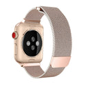 Stainless Steel Mesh Milanese Loop for Apple Watch Band 41 / 40 / 38mm Adjustable Magnetic Closure Replacement Apple Watch Band for Apple Watch Series 4 3 2 1 (41 / 40 / 38mm Rose Gold)