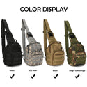 For Apple iPad Mini-Apple iPad 11" Univeral Tactical Outdoor Sling Backpack for Camping Hiking with Large Storage Compartments Made with High Quality Waterproof Nylon Fabric Wearproof and Tear Resistant - Army Camo 1
