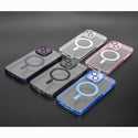 Case For iPhone 15 Plus (6.7") The Everyday Compatible with Magsafe Protective Transparent With Precise Camera Lens Cover Protection And Full Retail Ready Packaging - Purple Transparent